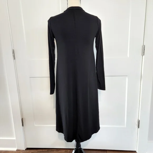🍉 Reborn J Black Long Dress Size Small - Picture 2 of 3